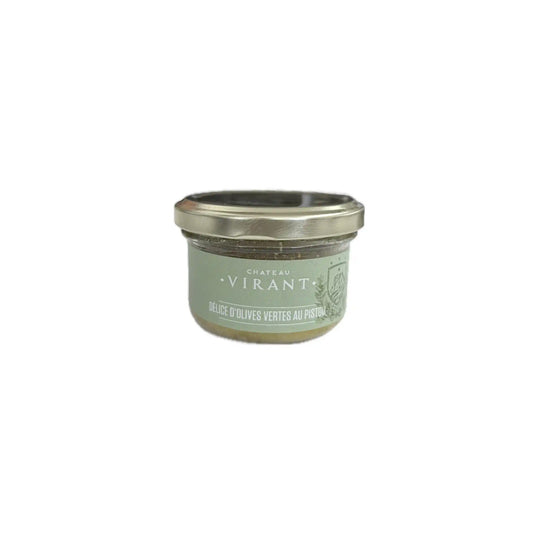 CHATEAU VIRANT DELICE D'OLIVES VERTES AU PISTOU 90g