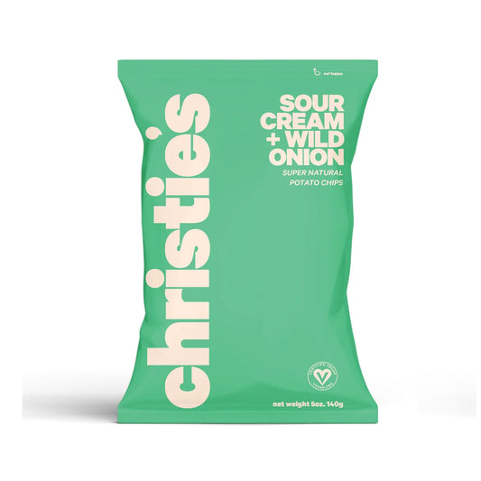 CHRISTIE'S SOUR CREAM & WILD ONION CHIPS 140g