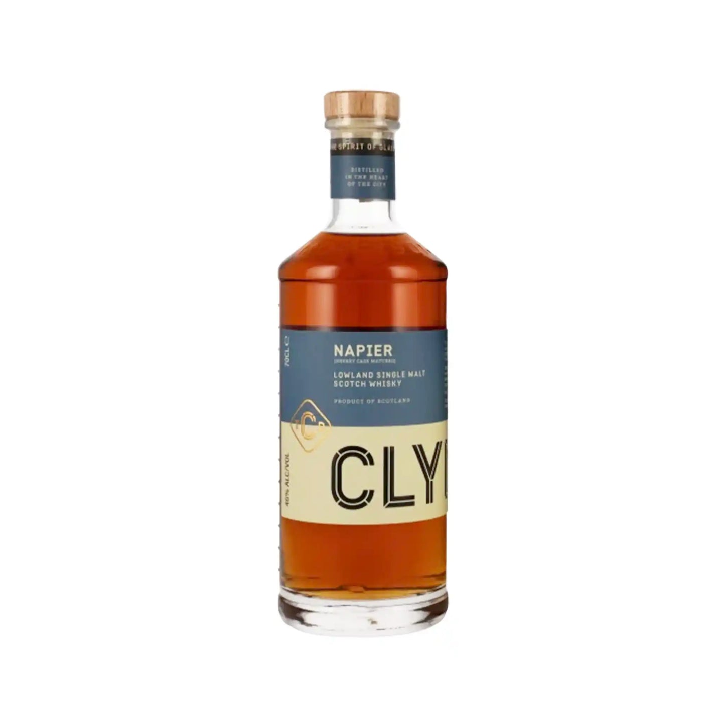 CLYDESIDE NAPIER LOWLAND SINGLE MALT SCOTCH 750ml