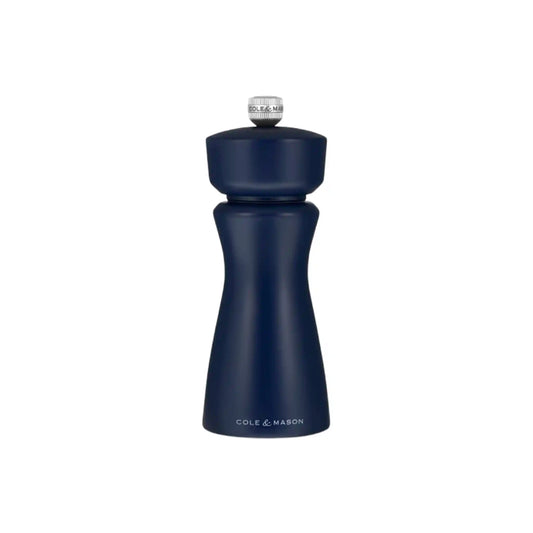 COLE & MASON KENTON SALT & PEPPER MILL PERSIAN BLUE