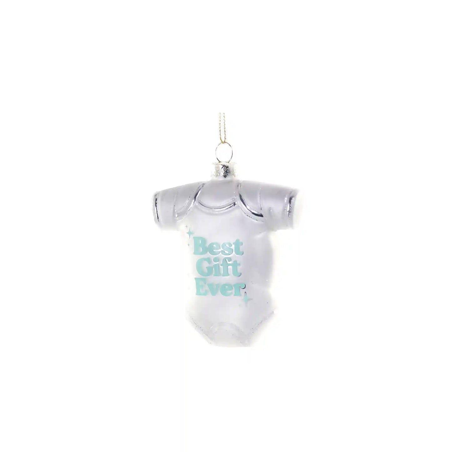 CODY FOSTER BEST GIFT EVER ORNAMENT - WHITE