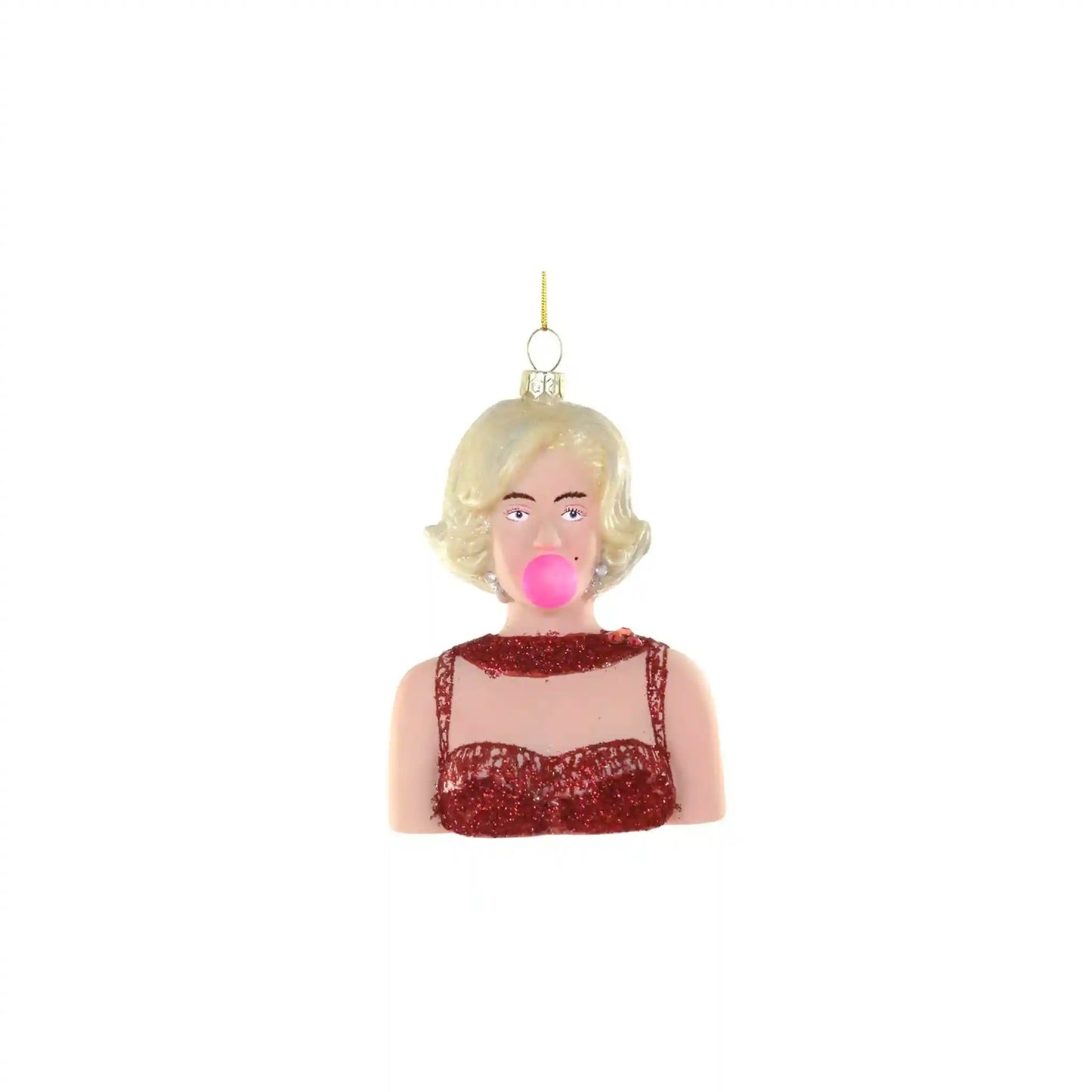 CODY FOSTER MARILYN BLOWING BUBBLE ORNAMENT