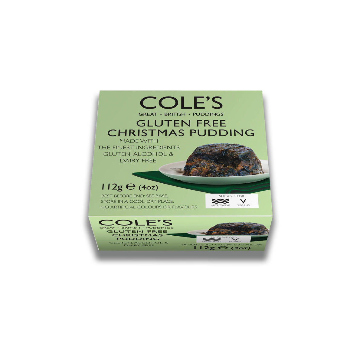 COLES GLUTEN FREE CHRISTMAS PUDDING 112g