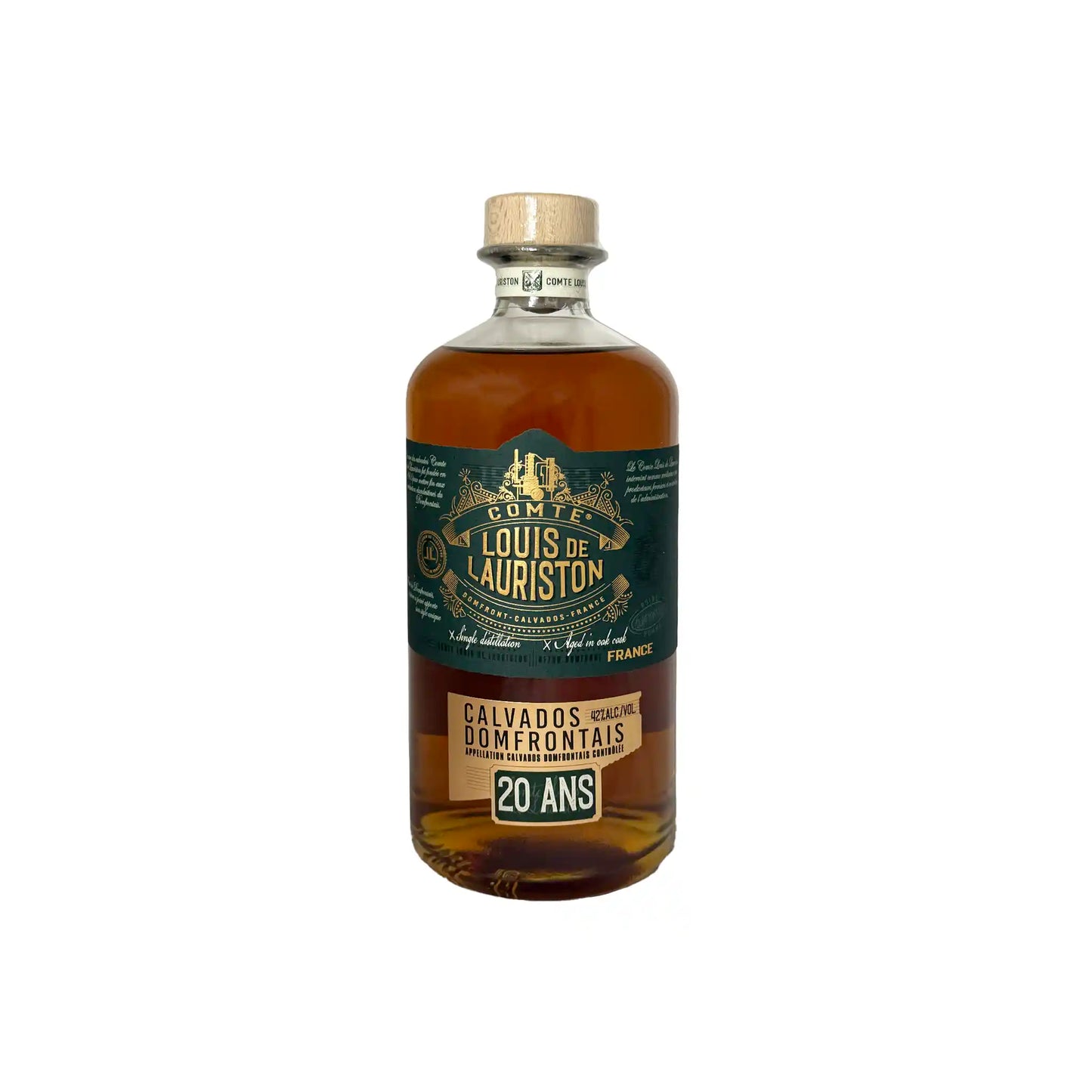 COMTE LOUIS DE LAURISTON 20YR CALVADOS DOMFRONTAIS 700ml