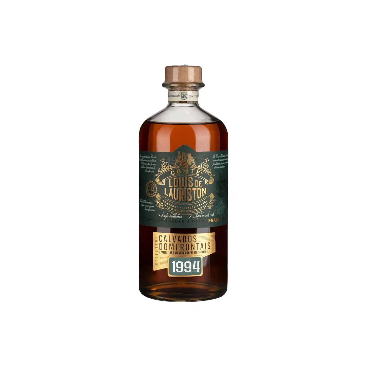 COMTE LOUIS DE LAURISTON CALVADOS DOMFRONTAIS 1994 700ml