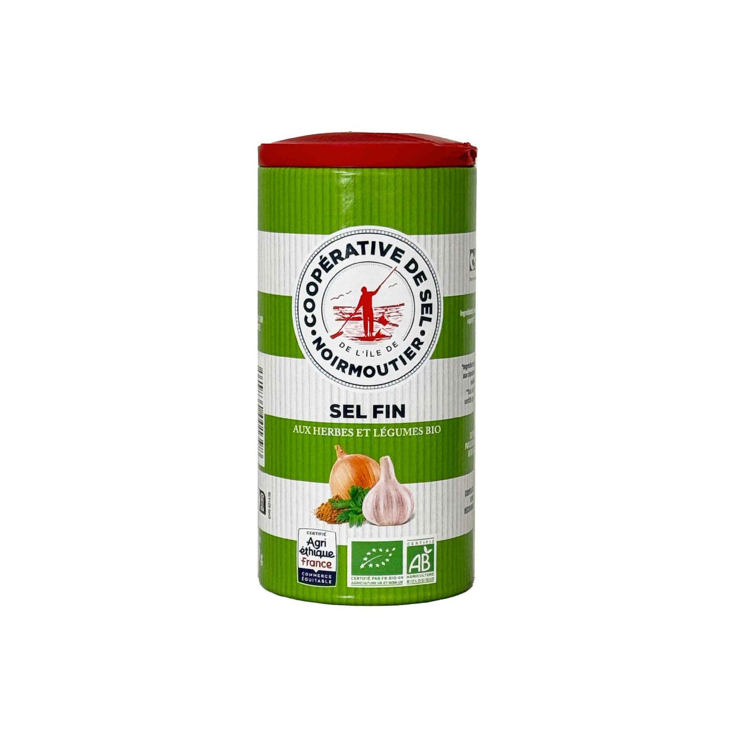 COOPERATIVE DE SEL NOIRMOUTIER FINE SEA SALT SHAKER WITH HERBS 250g