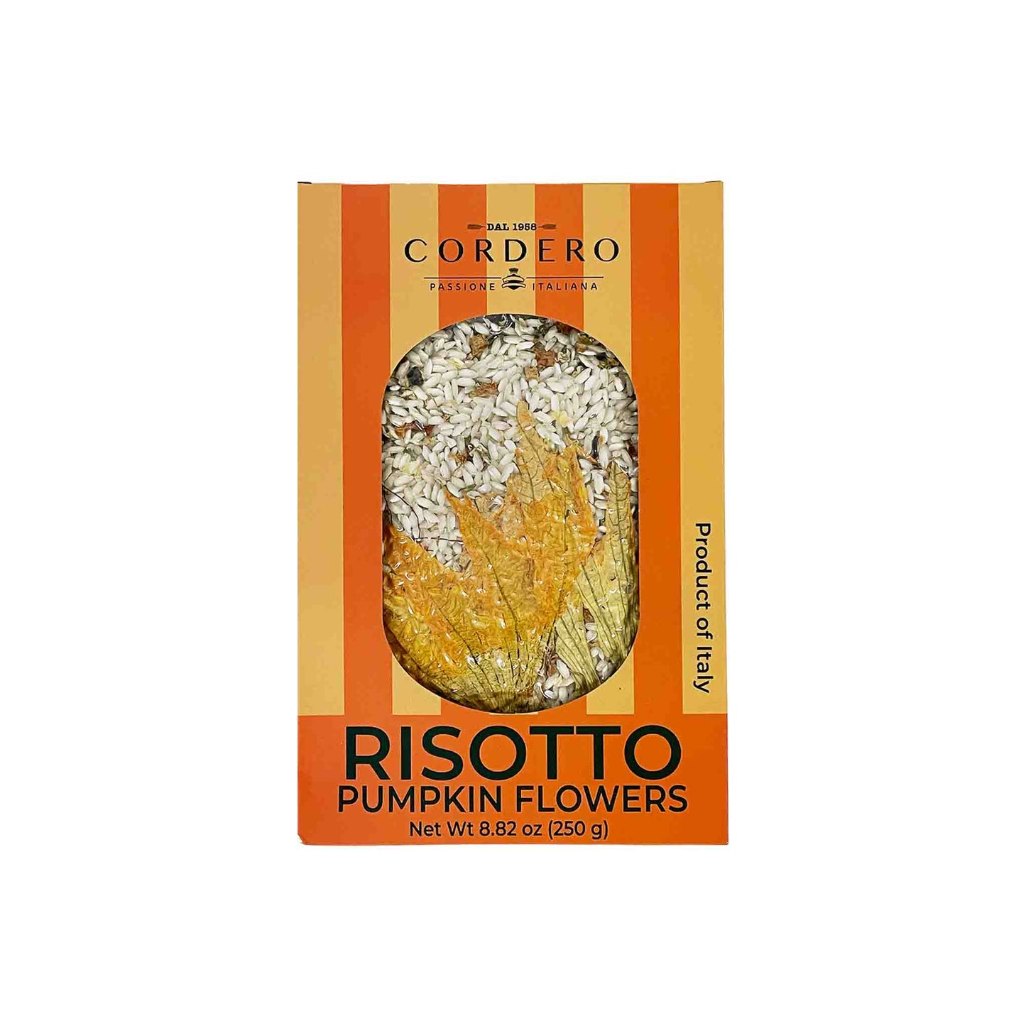CORDERO PUMPKIN FLOWERS RISOTTO 250g