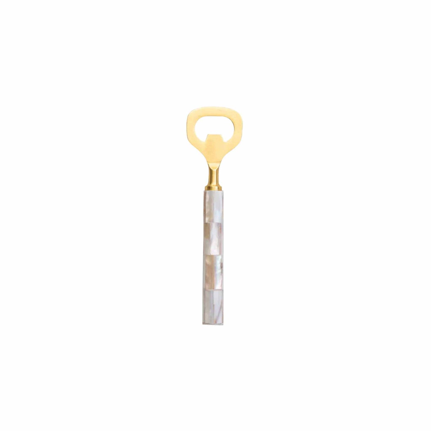 CREATIVE CO-OP MOTHER OF PEARL BOTTLE OPENER
