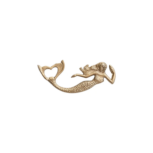 CREATIVE CO-OP METAL MERMAID SHAPED BOTTLE OPENER