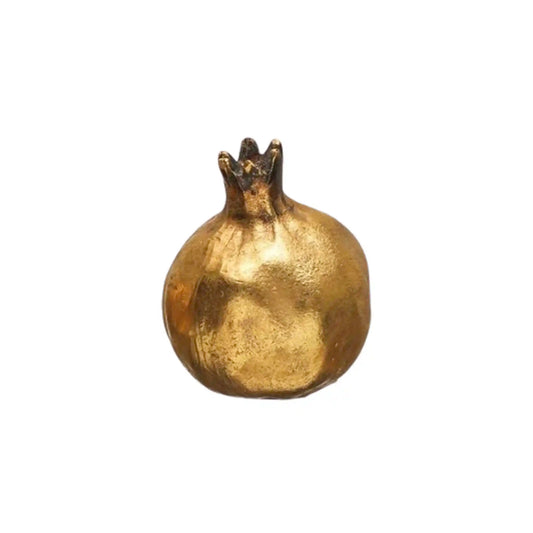 CREATIVE RESIN POMEGRANATE ANTIQUE GOLD FINISH