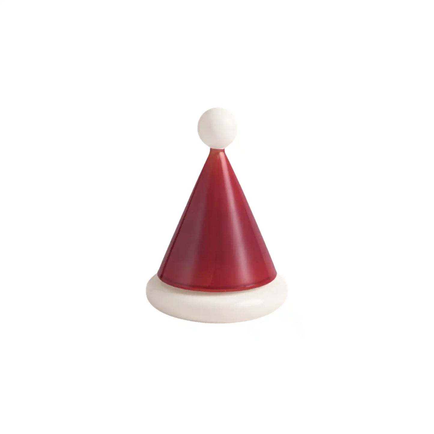 CREATIVE SANTA HAT TOOTHPICK HOLDER GLASS SINGLE