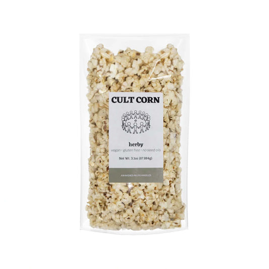 CULT CORN HERBY POPCORN 3oz