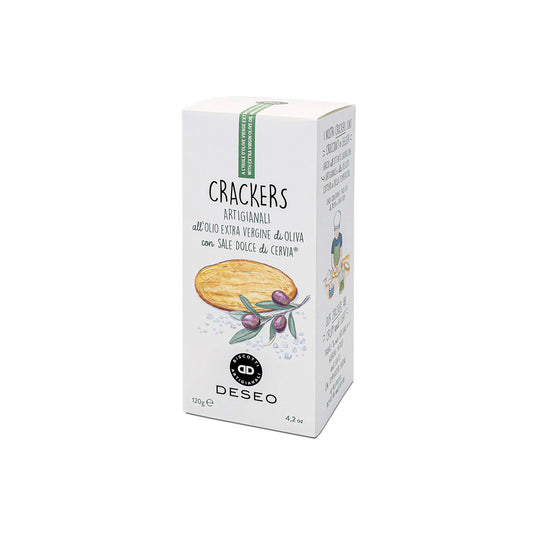 DESEO EVOO SEA SALT OF CERVIA CRACKERS 120g