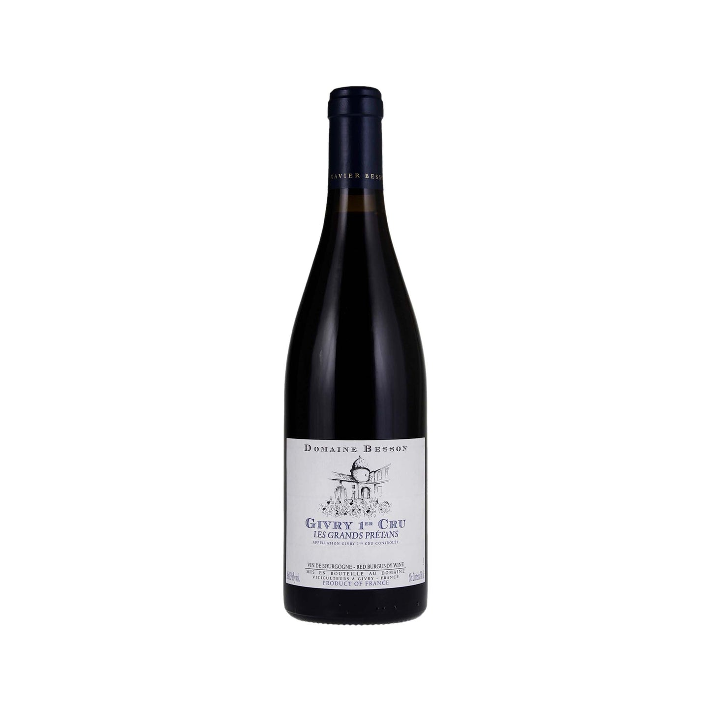 DOMAINE BESSON GIVRY PREMIER CRU LES GRANDS PRETANS 2022 750ml
