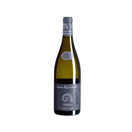 Domaine Séguinot-Bordet Chablis Vieilles Vignes 2024 white wine bottle, 750ml.