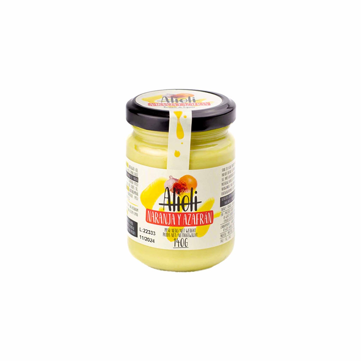 DON GASTRONOM ORANGE AND SAFFRON ALIOLI 140g