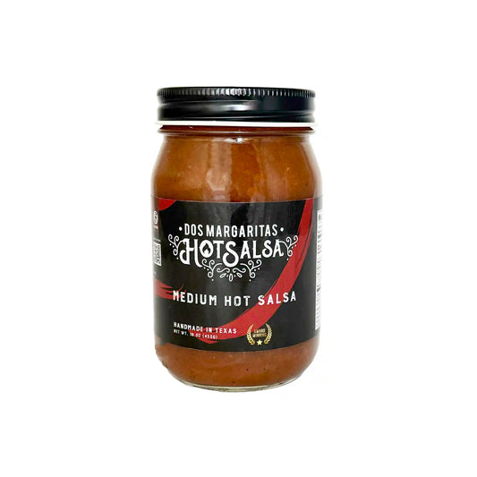 DOS MARGARITAS MEDIUM HOT SALSA 16oz