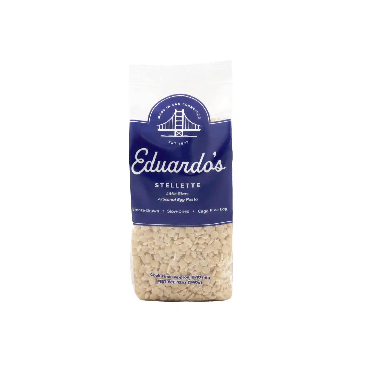 EDUARDO'S EGG STELLETTE PASTA 12oz