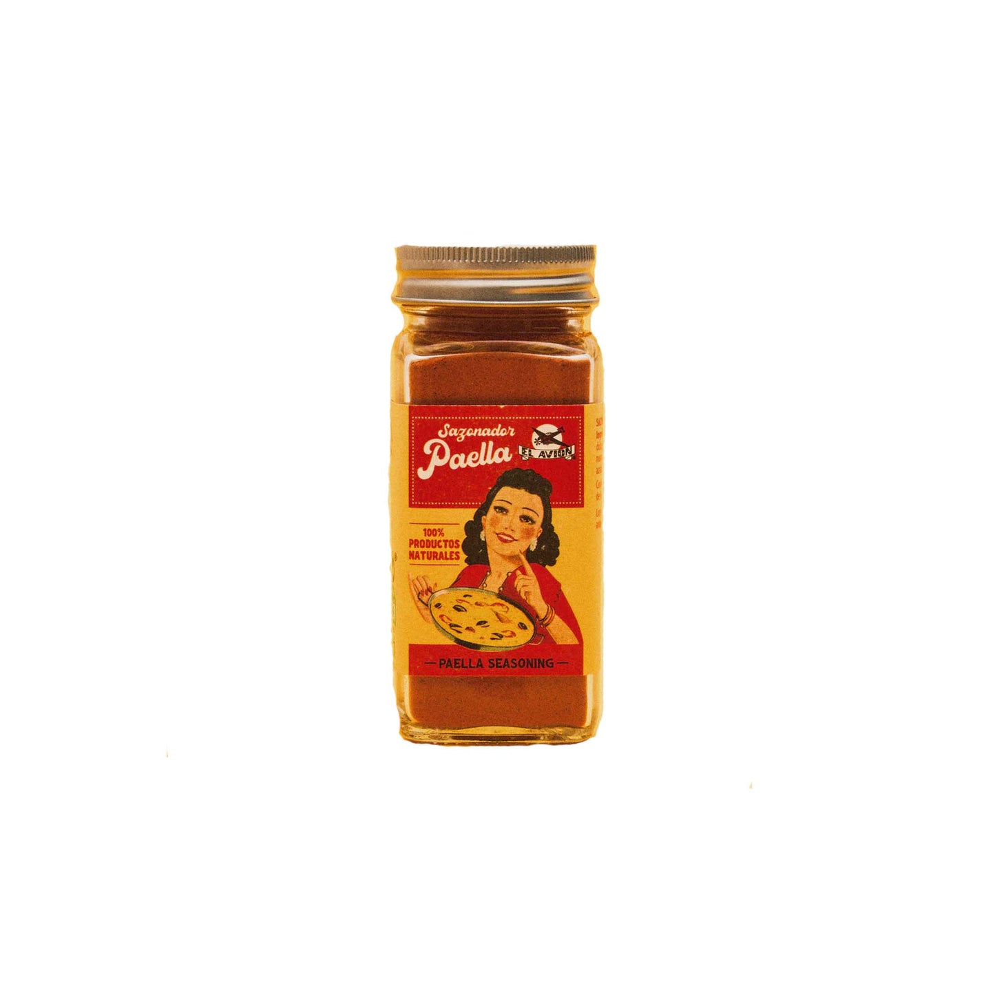 EL AVION PAELLA SEASONING WITH SAFFRON 60g