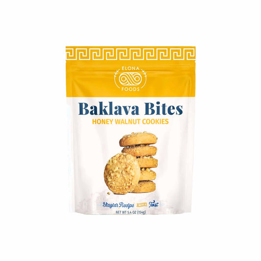 ELONA FOODS BAKLAVA BITES HONEY WALNUT COOKIES 154g