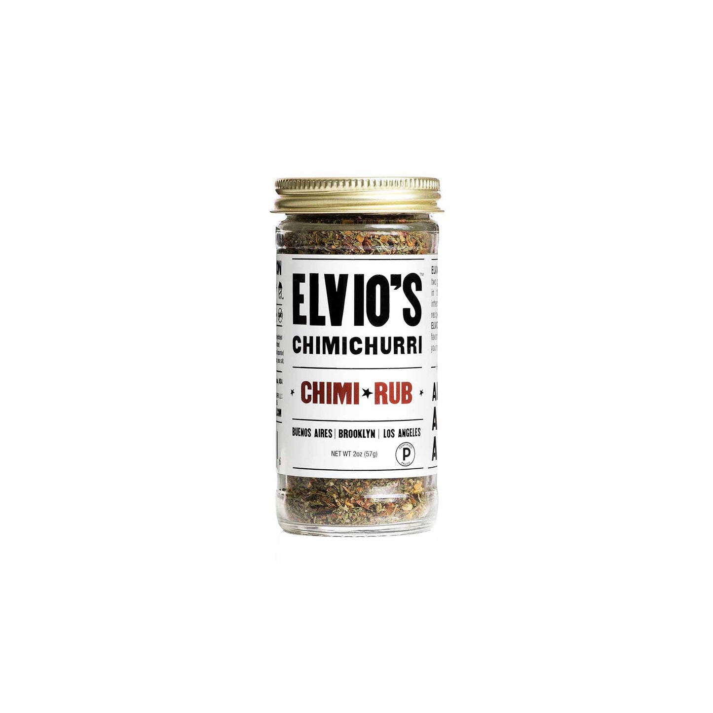 ELVIO'S CHIMICHURRI CHIMI-RUB 2oz