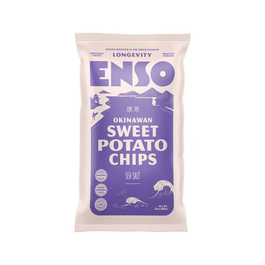 ENSO OKINAWAN SEA SALT SWEET POTATO CHIPS 3oz