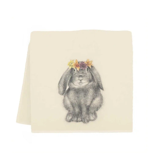 ERIC & CHRISTOPHER "FLOOFERS" BUNNY TEA TOWEL