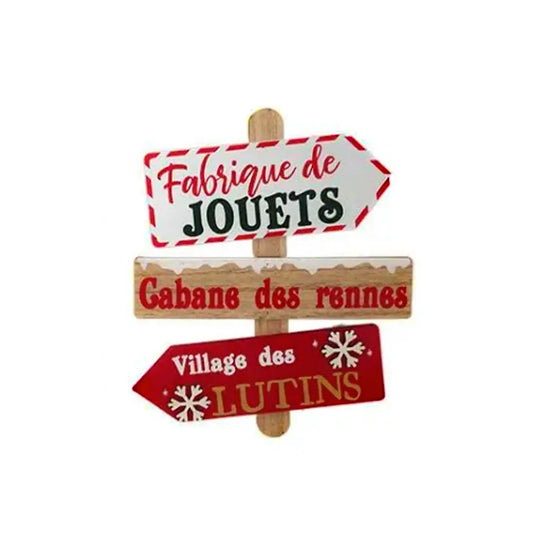 FABRIQUE DE JOUETS HANGING CHRISTMAS SIGN