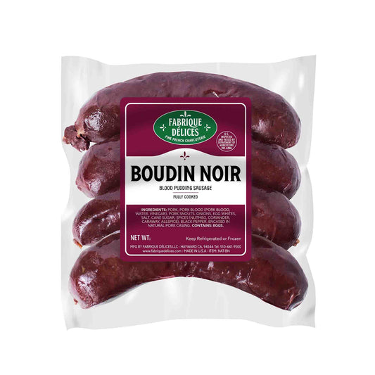 FABRIQUE DELICES BOUDIN NOIR SAUSAGE