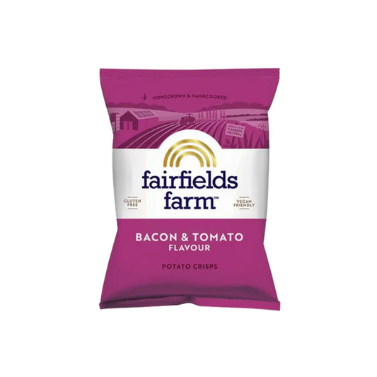 FAIRFIELDS FARM BACON & TOMATO CRISPS 40g
