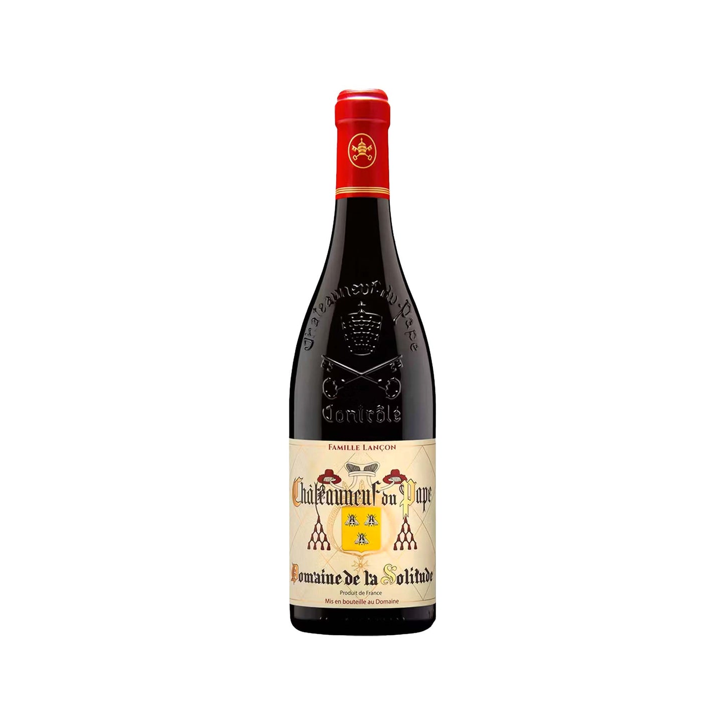 FAMILLE LANCON DOMAINE DE LA SOLITUDE CHATEAUNEUF DU PAPE 2022 750ml