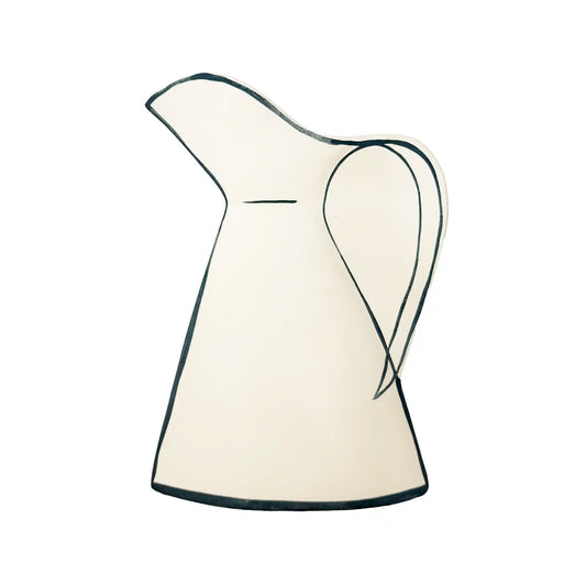 FAYE LARGE ANTIQUE PITCHER VASE