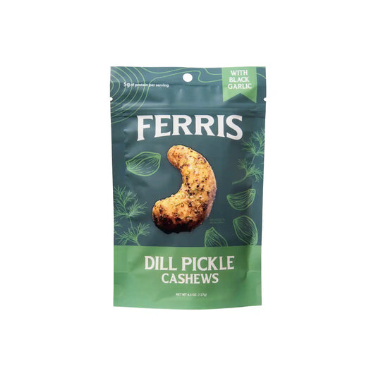 FERRIS DILL PICKLE CASHEWS 4.5oz