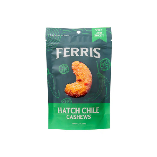 FERRIS HATCH CHILE CASHEWS 4.5oz