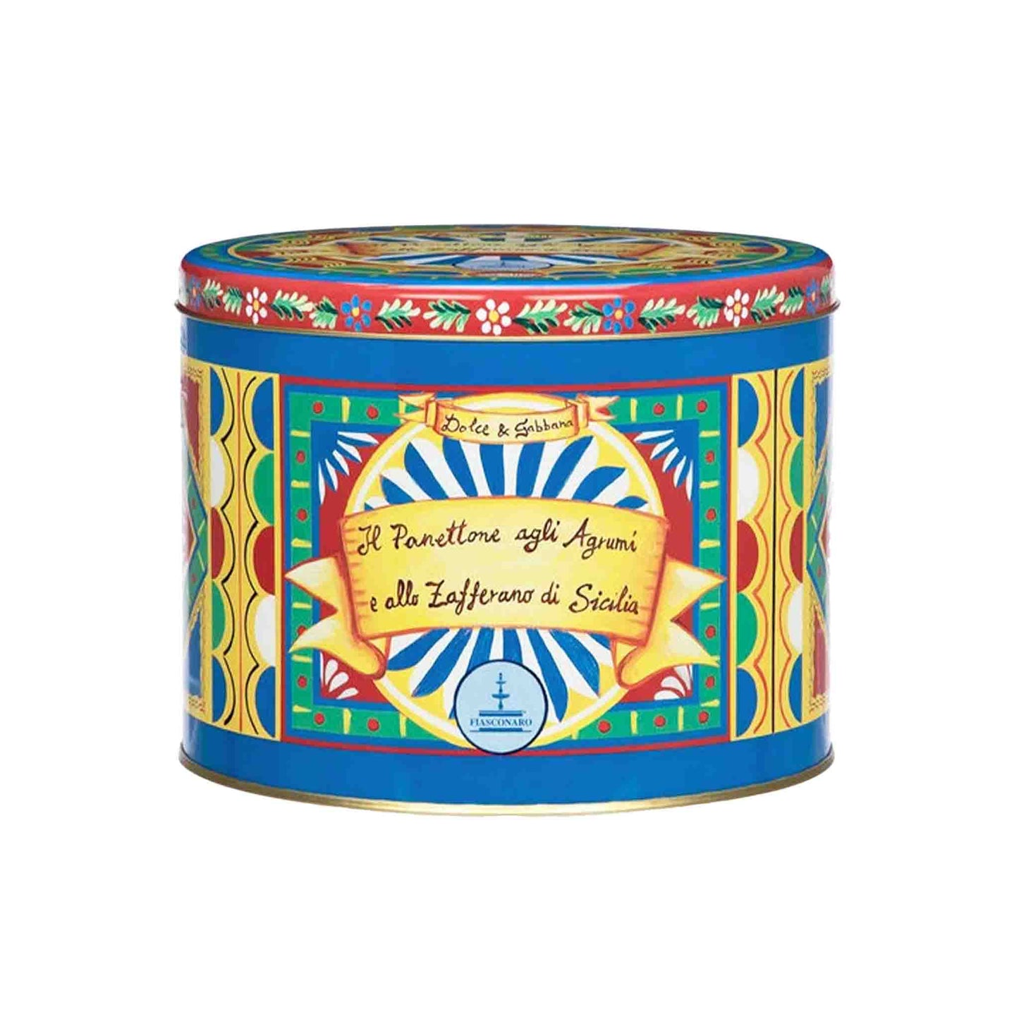 FIASCONARO DOLCE & GABBANA PANETTONE WITH SICILIAN CITRUS AND SAFFRON 500g