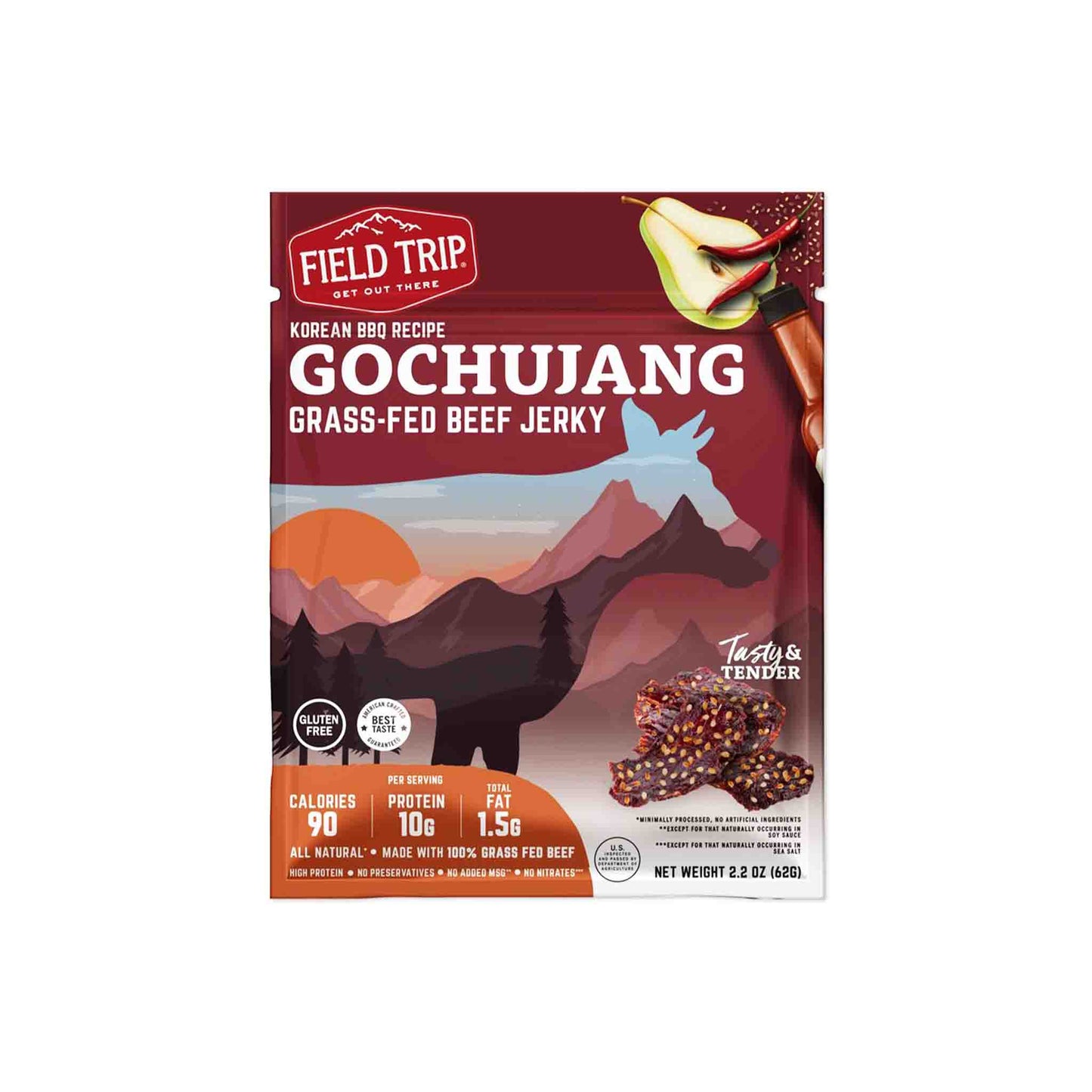 FIELD TRIP GOCHUJANG BBQ BEEF JERKY 2.2oz