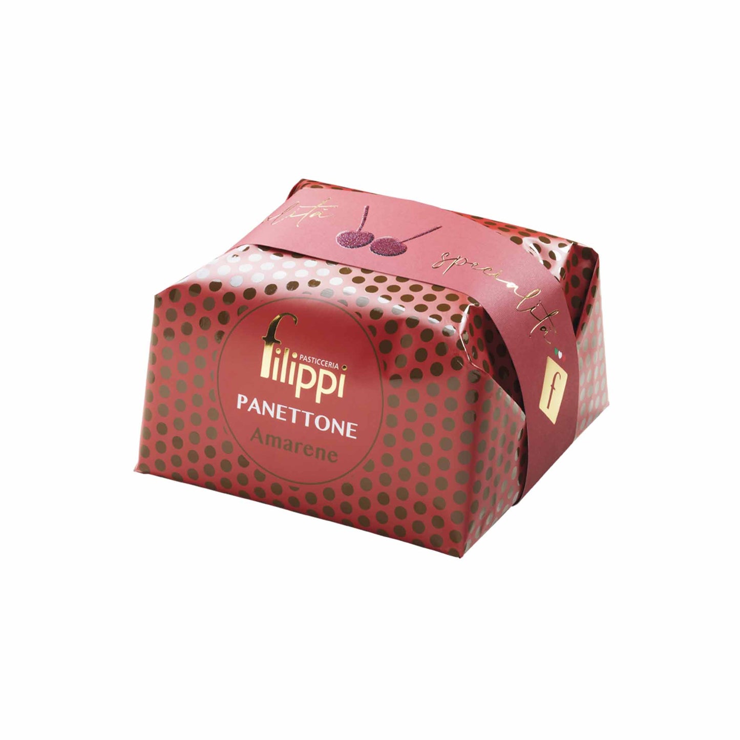 FILIPPI PANETTONE WITH CANDIED BLACK CHERRY 500g