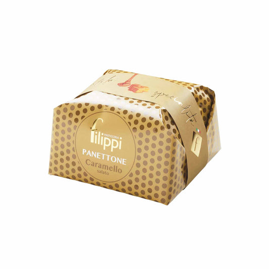 FILIPPI SALTED CARAMEL PANETTONE 500g