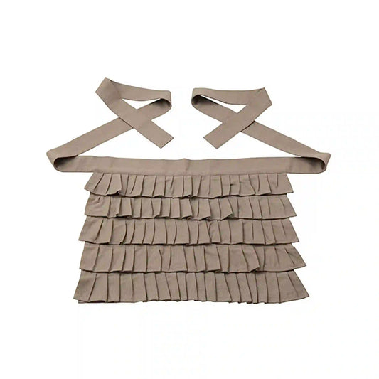 FIORIRA UN GIARDINO APRON WITH FRILLS