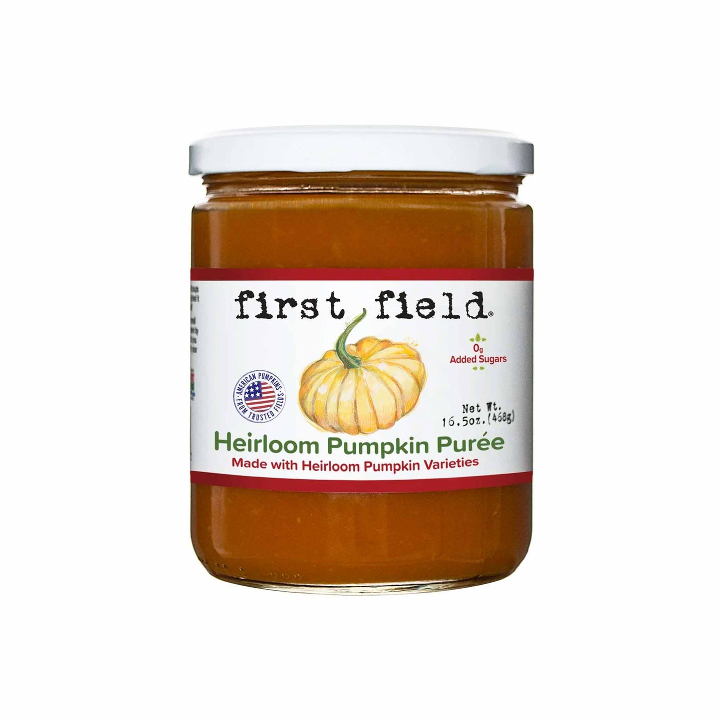 FIRST FIELD HEIRLOOM PUMPKIN PUREE 16.5oz
