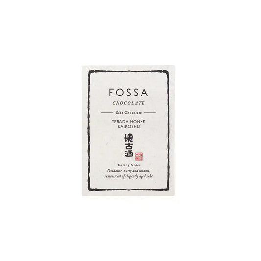 FOSSA SAKE CHOCOLATE TERADA HONKE KAIKOSHU 50G