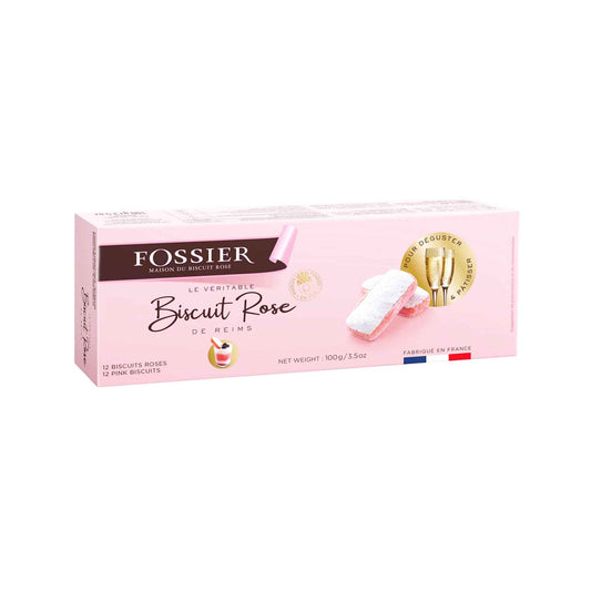 FOSSIER BISCUIT ROSES DE REIMS BOX 100g