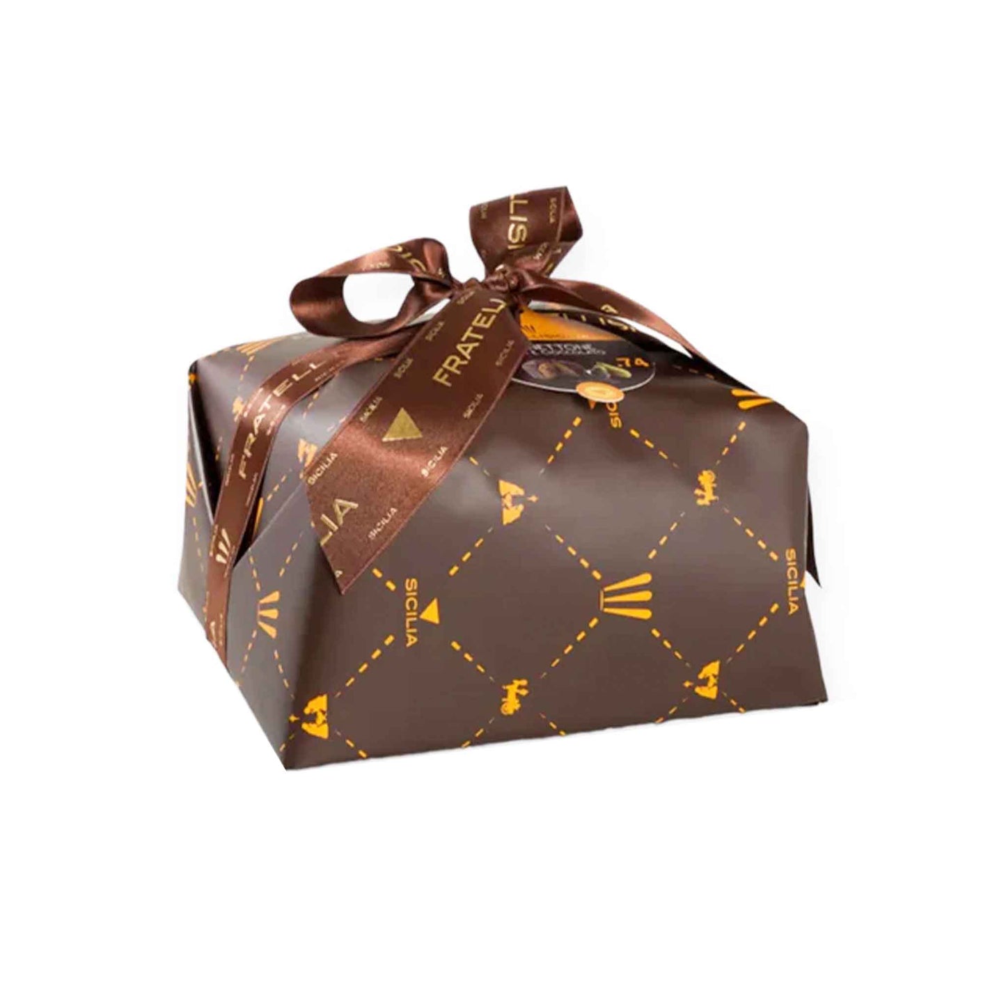FRATELLISICILA PANETTONE WITH PEAR & CHOCOLATE DROPS 500g