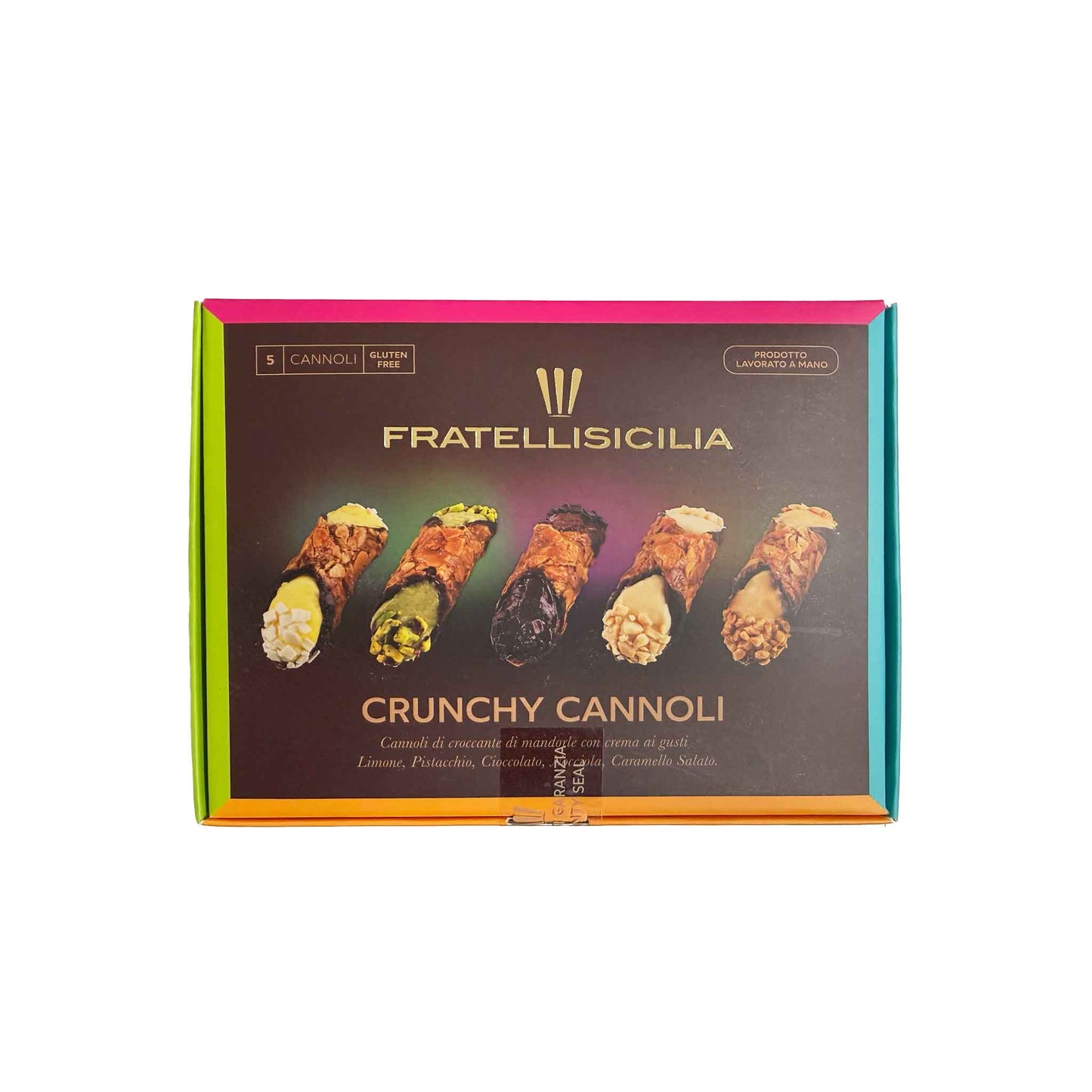 FRATELLISICILIA GLUTEN FREE CRUNCHY CANNOLI 190g