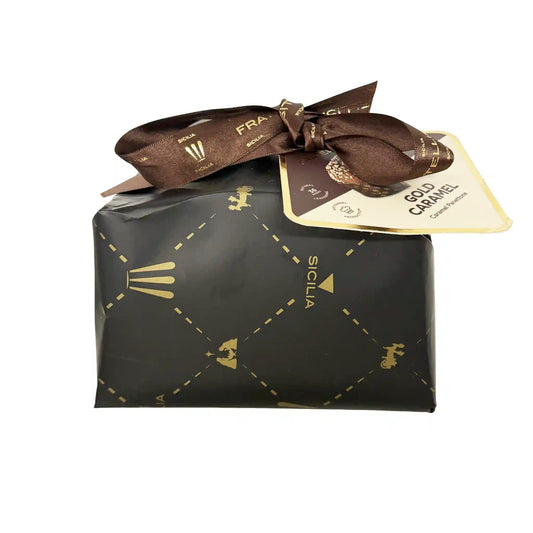 FRATELLISICILIA  PANETTONE WITH GOLD CARAMEL 500g