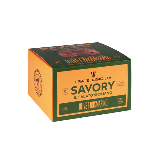 FRATELLISICILIA SAVORY PANETTONE WITH OLIVES & ROSEMARY 450g