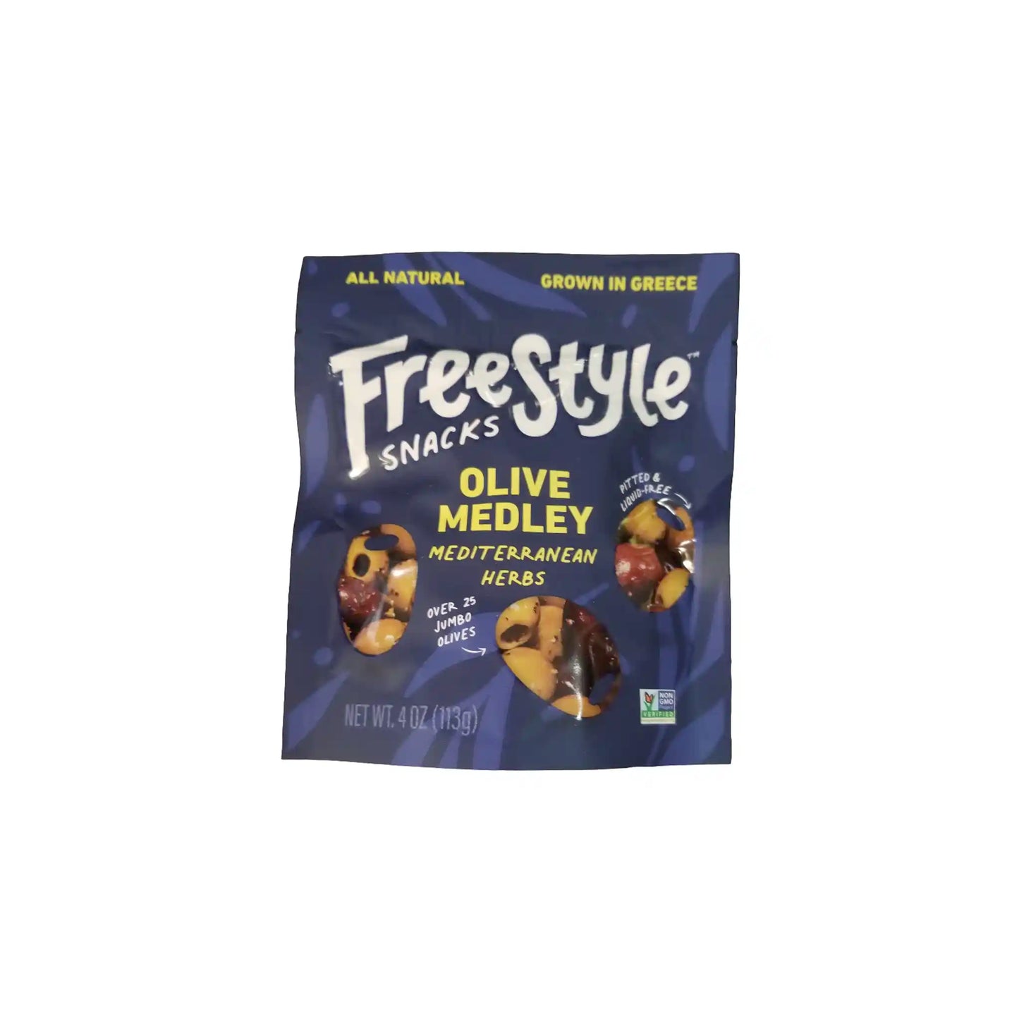 FREESTYLE SNACKS MEDITERRANEAN HERBS OLIVE MEDLEY 30g