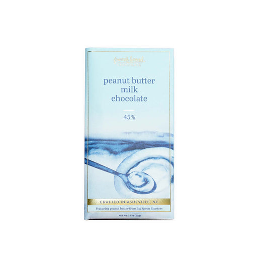 FRENCH BROAD PEANUT BUTTER 45% MILK CHOCOLATE 60g