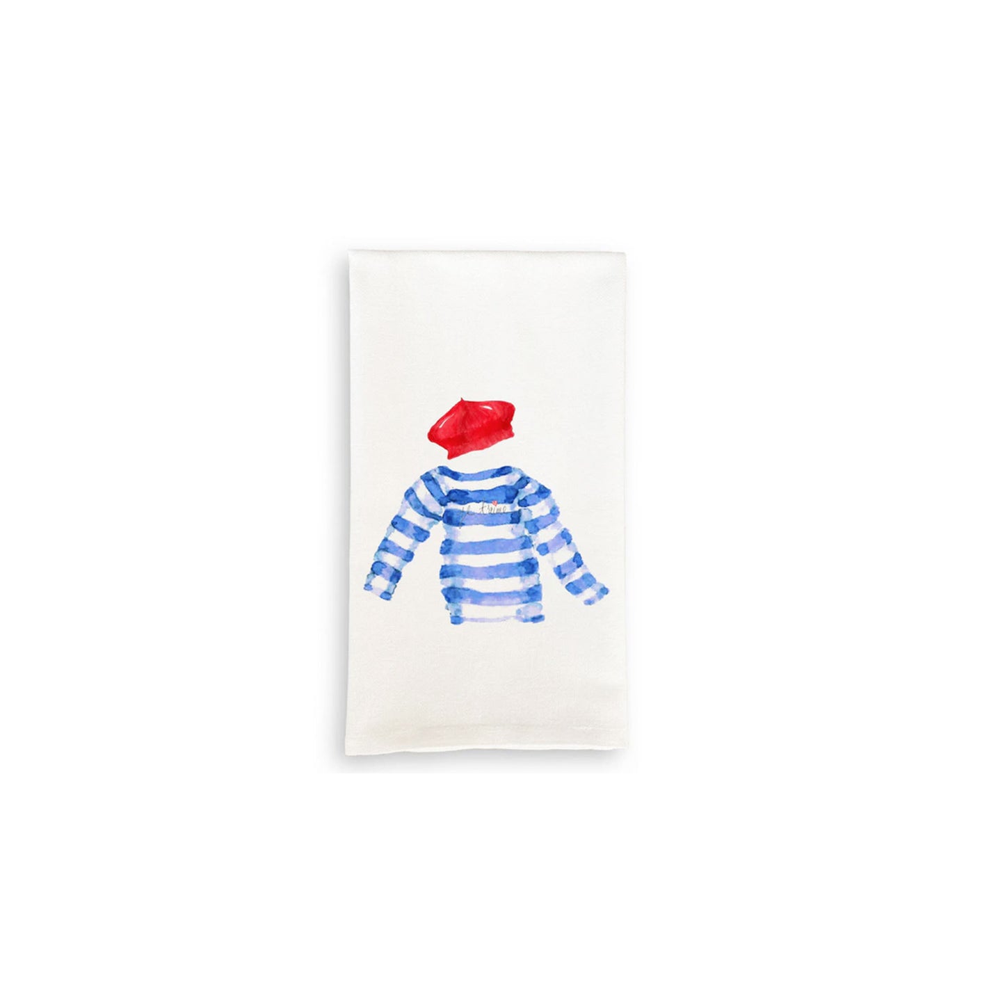 FRENCH GRAFFITI FRENCH OUTFIT DISH TOWEL