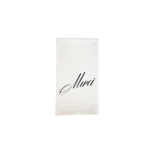 FRENCH GRAFFITI MERCI DISH TOWEL